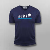 Data Storage Evolution Men's Tee - Stylish Tech Wear by Teez