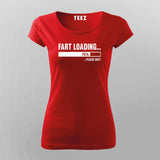 Fart Loading T-Shirt For Women