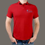 Flutter Developer Polo T-Shirt For Men