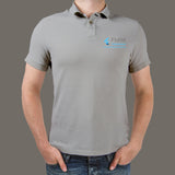 Flutter Developer Polo T-Shirt For Men