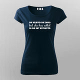 She Believed She Could But ADHD - Women's Funny Tee