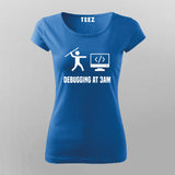 Funny Programming Coding Debugging T-Shirt For Women