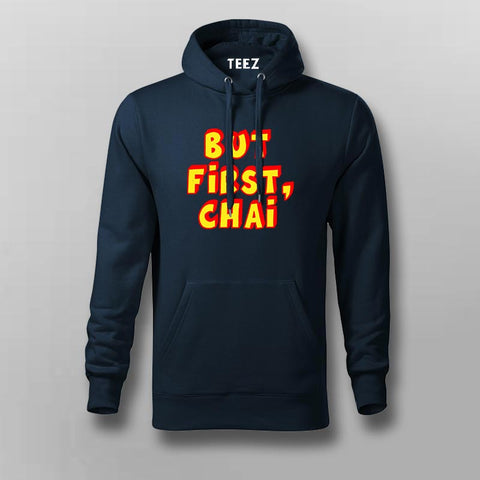 Chai Meme Hoodie - Funny Hindi Urdu Wear by Teez