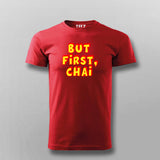 Chai Meme Tee - Funny Hindi Urdu Wear by Teez