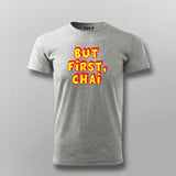 Chai Meme Tee - Funny Hindi Urdu Wear by Teez