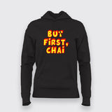 Chai Meme Women Tee - Funny Hindi Urdu Wear by Teez