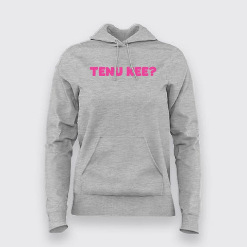 Desi Meme Quote Women Hoodie - Hindi Urdu Humor by Teez