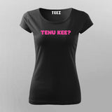 Desi Meme Quote Women Tee - Hindi Urdu Humor by Teez