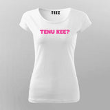 Desi Meme Quote Women Tee - Hindi Urdu Humor by Teez