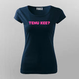 Desi Meme Quote Women Tee - Hindi Urdu Humor by Teez