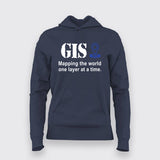 GIS Wizard - Women's Mapping Tech Tee