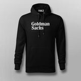 Goldman Sachs Men's  Hoodie - Stylish Financial Wear