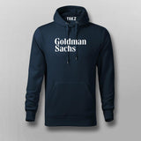 Goldman Sachs Men's  Hoodie - Stylish Financial Wear