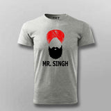 Mr. Singh T-Shirt For Men- Celebrate Punjabi Pride