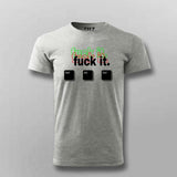 Ctrl Alt Del T-Shirt For Men – Funny Programmer & IT Humor