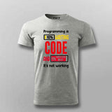 10% Code, 90% Debugging T-Shirt For Men – Funny Programmer