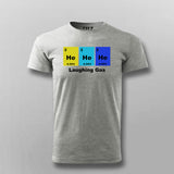 Laughing Gas Funny Chemistry & Science T-Shirt  For Men