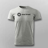 Jane Street Logo T-Shirt For Men – Minimalist Design