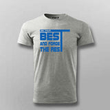 Do Your Best and Forget the Rest T-Shirt For Men– Motivational Gym Tee