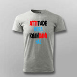 Attitude Mera T-Shirt for Men - Bold and Confident Style