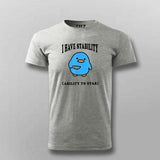 Funny Penguin T-Shirt For Men – "I Have Stability"