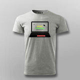 Keep Pushing T-Shirt For Men | Motivational Coding & Developer Tee