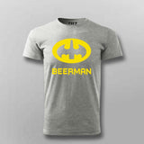 Beerman T-Shirt for Men – Funny Beer Lover Tee Online India