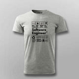 Software Engineer Funny T-Shirt for Men - Funny Coder Tee