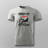 Sleep Not Found T-Shirt For Men – Perfect for Coders