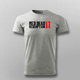 Red Dead Redemption 2 T-Shirt for Men - Wild West Style