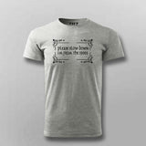 Vintage Humor T-Shirt For Men – "Please Slow Down, It's 1900s"