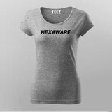 Hexaware Technologies New Logo T-Shirt For Women