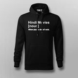 Hindi Movies Definition Hoodie - Film Lover Wear by Teez