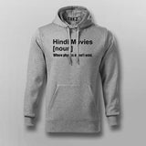 Hindi Movies Definition Hoodie - Film Lover Wear by Teez