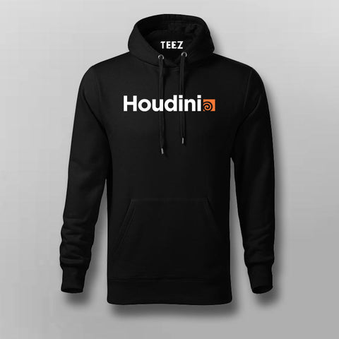 Houdini Logo Hoodie For Men - Creativity Unleashed