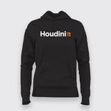 Houdini Logo T-Shirt For Women - Creativity Unleashed