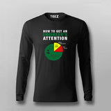 How To Get Engineers Attention Engineer T-shirt For Men
