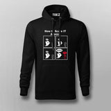 How to Scare IT Admin funny Programming Joke Hoodie for Men Online India.