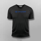 Hyundai Men's Round Neck Tee - Stylish Automotive Wear by Teez