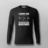 Path of Least Resistance Men's Tee - Stylish Wear by Teez