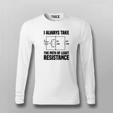 Path of Least Resistance Men's Tee - Stylish Wear by Teez