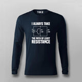 Path of Least Resistance Men's Tee - Stylish Wear by Teez