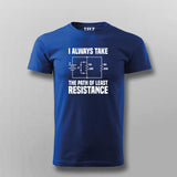 Path of Least Resistance Men's Tee - Stylish Wear by Teez