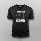 Path of Least Resistance Men's Tee - Stylish Wear by Teez