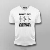 Path of Least Resistance Men's Tee - Stylish Wear by Teez