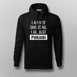 Punjabi Shouting Hoodie - Loud and Proud by Teez