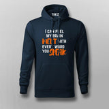 Brain Melt Hoodie - Funny and Sarcastic Wear by Teez