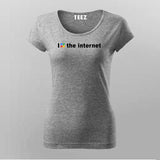 I Gfiber Internet Speed - Women's Tech Tee