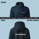 IIM-Ahmedabad-zipper-navy-hoodie