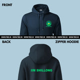 IIM-Shillong-zipper-navy-hoodie